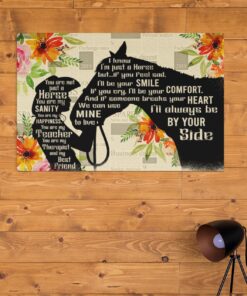 Alternative view of You Are Not Just A Horse You Are My Sanity You Are My Happiness Gallery Framed Canvas Prints - Unframed Poster