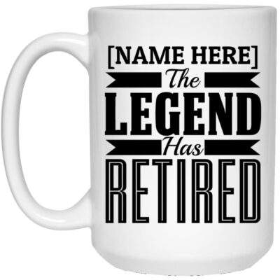 15 oz. White Mug