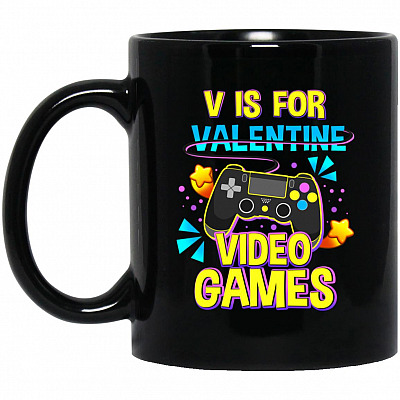 11 oz. Black Mug