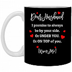 Personalized Mug, Black, 11 oz. White Mug