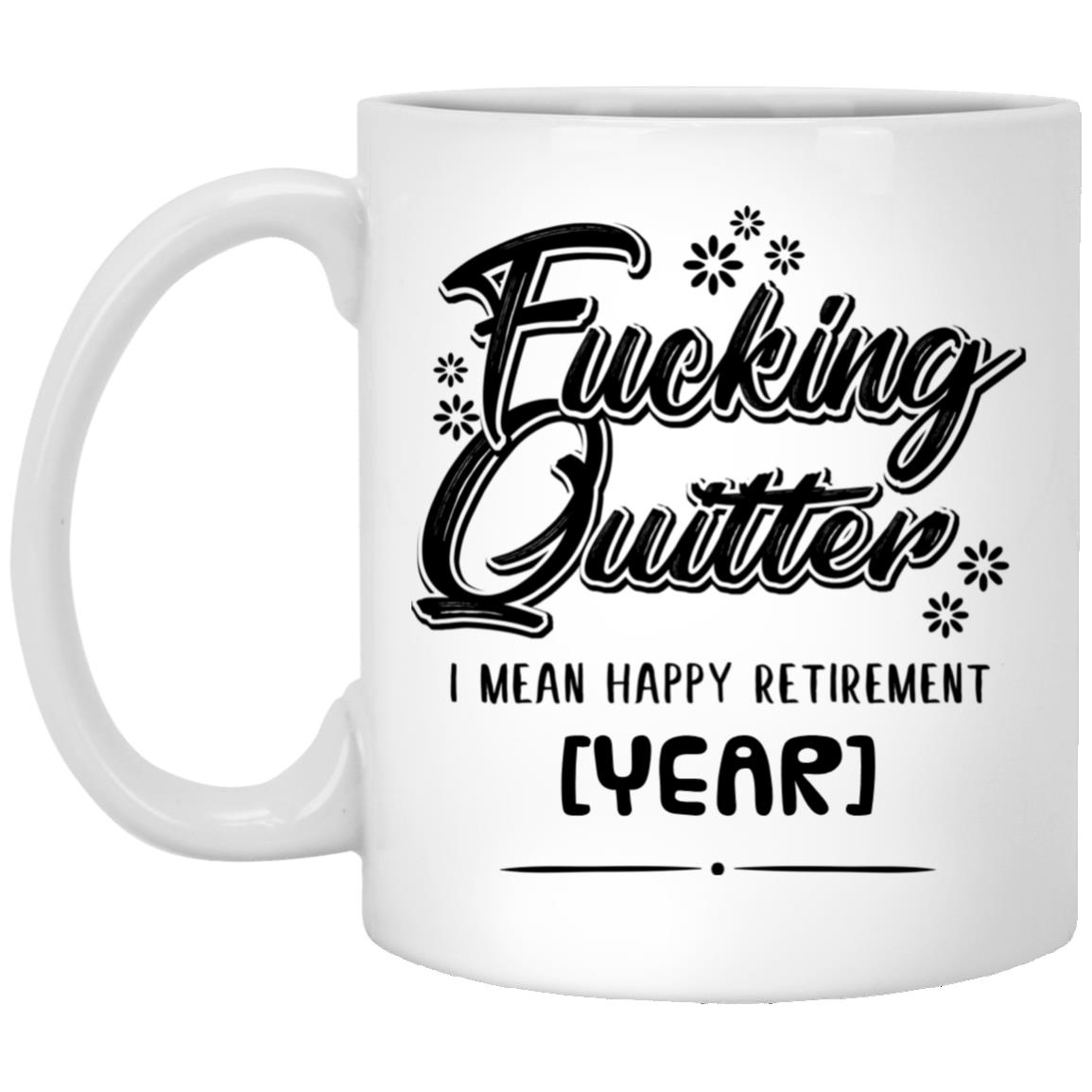 Customized Fucking, White, 11 oz. White Mug Customized Fucking, White, 11 oz. White Mug