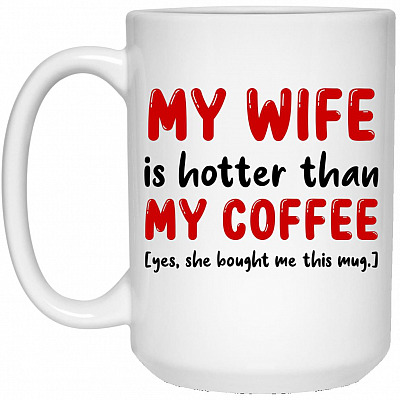 15 oz. White Mug