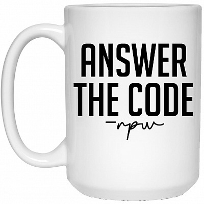 15 oz. White Mug