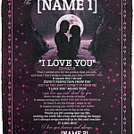 To my love, White, Cozy Plush Fleece Blanket - 50x60 To my love, White, Cozy Plush Fleece Blanket - 50x60