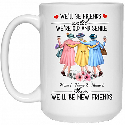 15 oz. White Mug