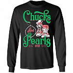 2021 Chucks And Pearls VP Sweatshirt, Black, Long Sleeve 2021 Chucks And Pearls VP Sweatshirt, Black, Long Sleeve