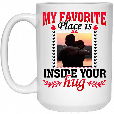 15 oz. White Mug