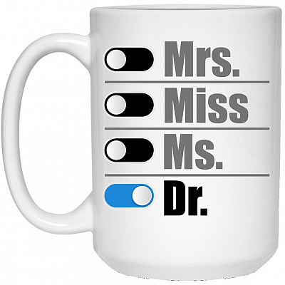 15 oz. White Mug