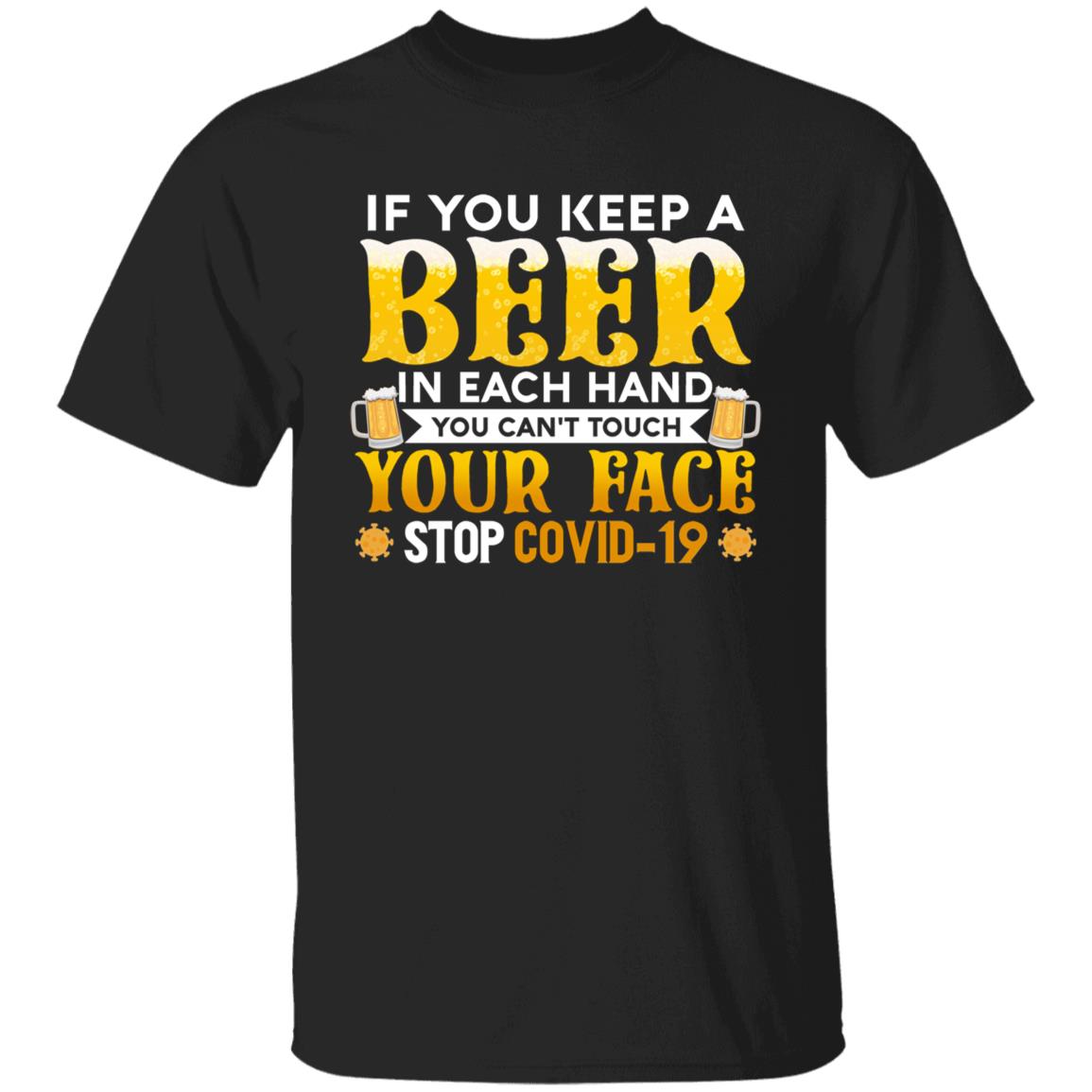 G500 5.3 oz. T-Shirt, Black, Unisex T-Shirt