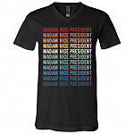 3005 Unisex Jersey SS V-Neck T-Shirt, Black, V-Neck T-Shirt