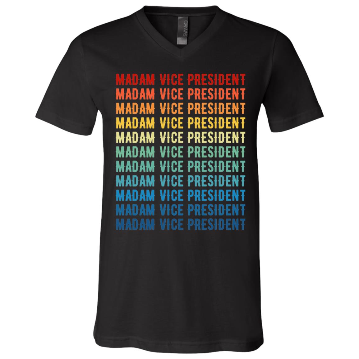 3005 Unisex Jersey SS V-Neck T-Shirt, Black, V-Neck T-Shirt