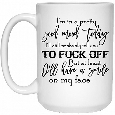 15 oz. White Mug