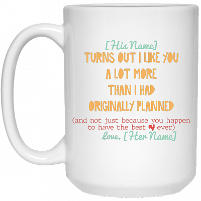 15 oz. White Mug