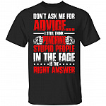 Don't Ask Me, Black, Unisex T-Shirt Don't Ask Me, Black, Unisex T-Shirt
