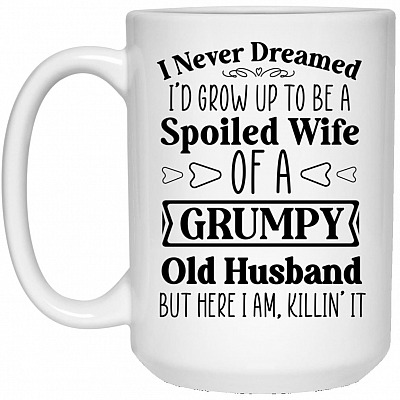 15 oz. White Mug