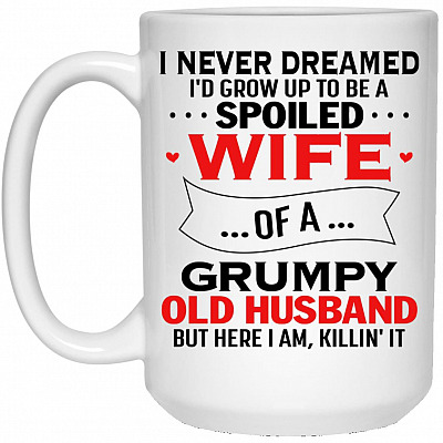 15 oz. White Mug