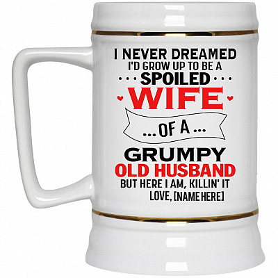 22 oz. Beer Stein