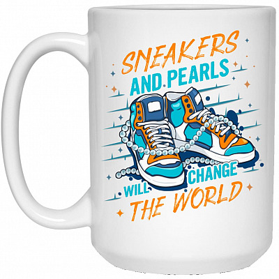 15 oz. White Mug