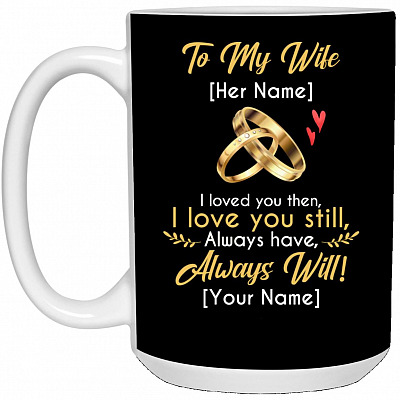 15 oz. White Mug