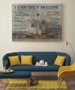 Alternative view of I Can Only Imagine Surrounded By Your Glory Gallery Wrapped Framed Canvas Prints - Unframed Poster