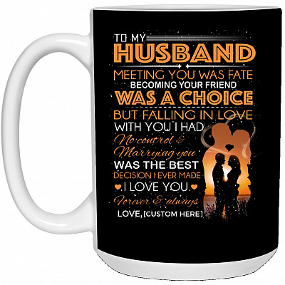 15 oz. White Mug