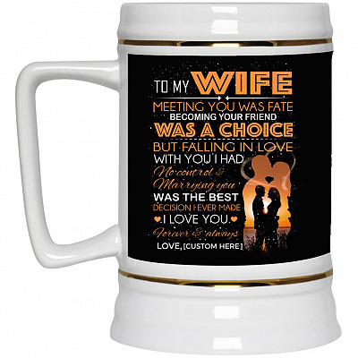 22 oz. Beer Stein