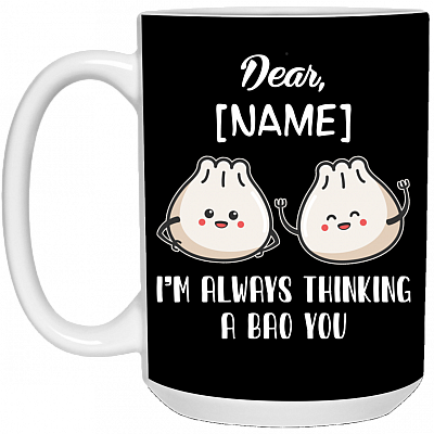15 oz. White Mug