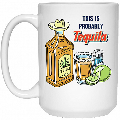 15 oz. White Mug