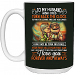 To My Husband Mug, Forest, 15 oz. White Mug