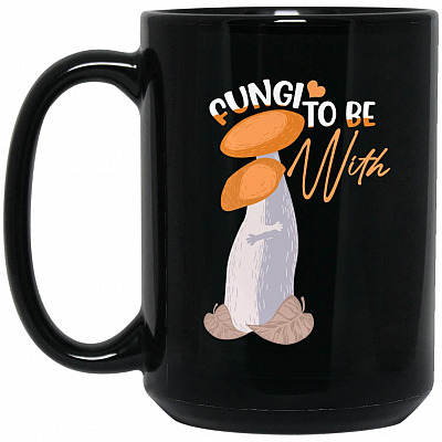 15 oz. Black Mug