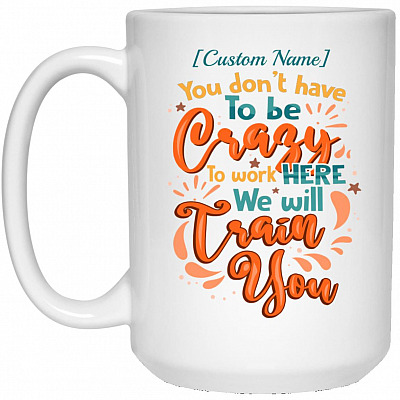 15 oz. White Mug