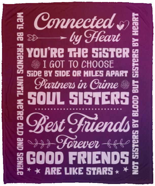 friend blanket, White, Cozy Plush Fleece Blanket - 50x60