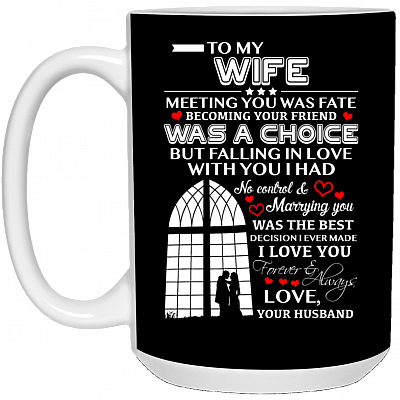 15 oz. White Mug