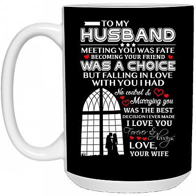 15 oz. White Mug