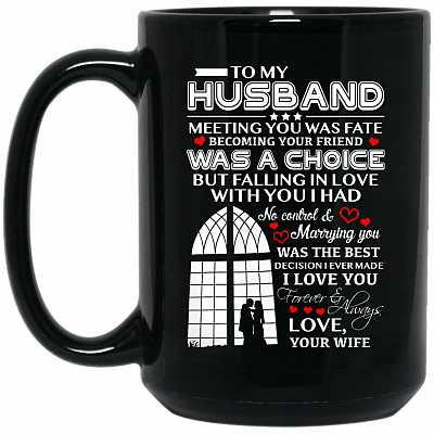 15 oz. Black Mug