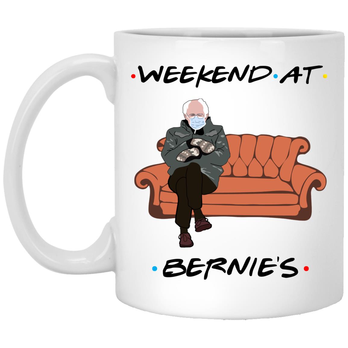 Friends Weekend At, White, 11 oz. White Mug