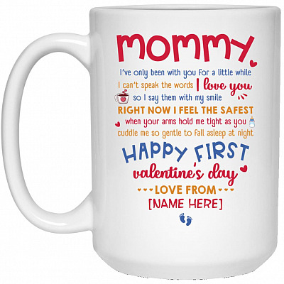 15 oz. White Mug