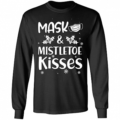 Masked Hoodie, Black, Long Sleeve
