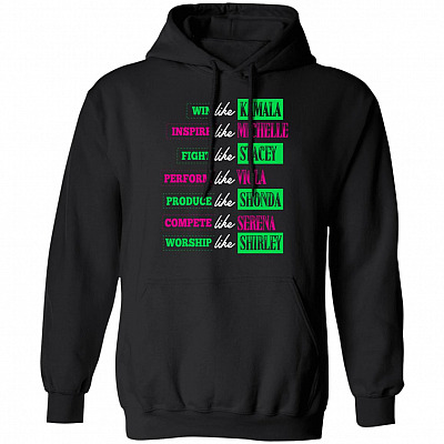 Kamala Harris Aka, Black, Hoodie