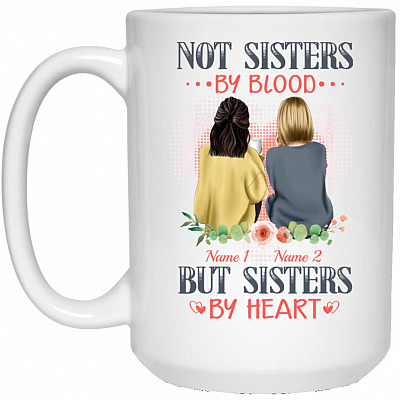 15 oz. White Mug