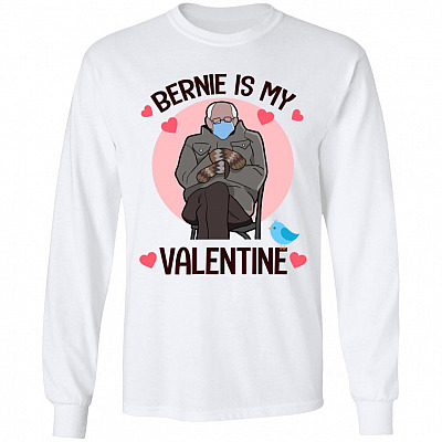 Valentine Hoodie, White, Long Sleeve