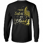 Not Sisters by Blood - Bestie Couple Print on Back Hoodie - Long Sleeve - Sweatshirts, Black, Long Sleeve Not Sisters by Blood - Bestie Couple Print on Back Hoodie - Long Sleeve - Sweatshirts, Black, Long Sleeve