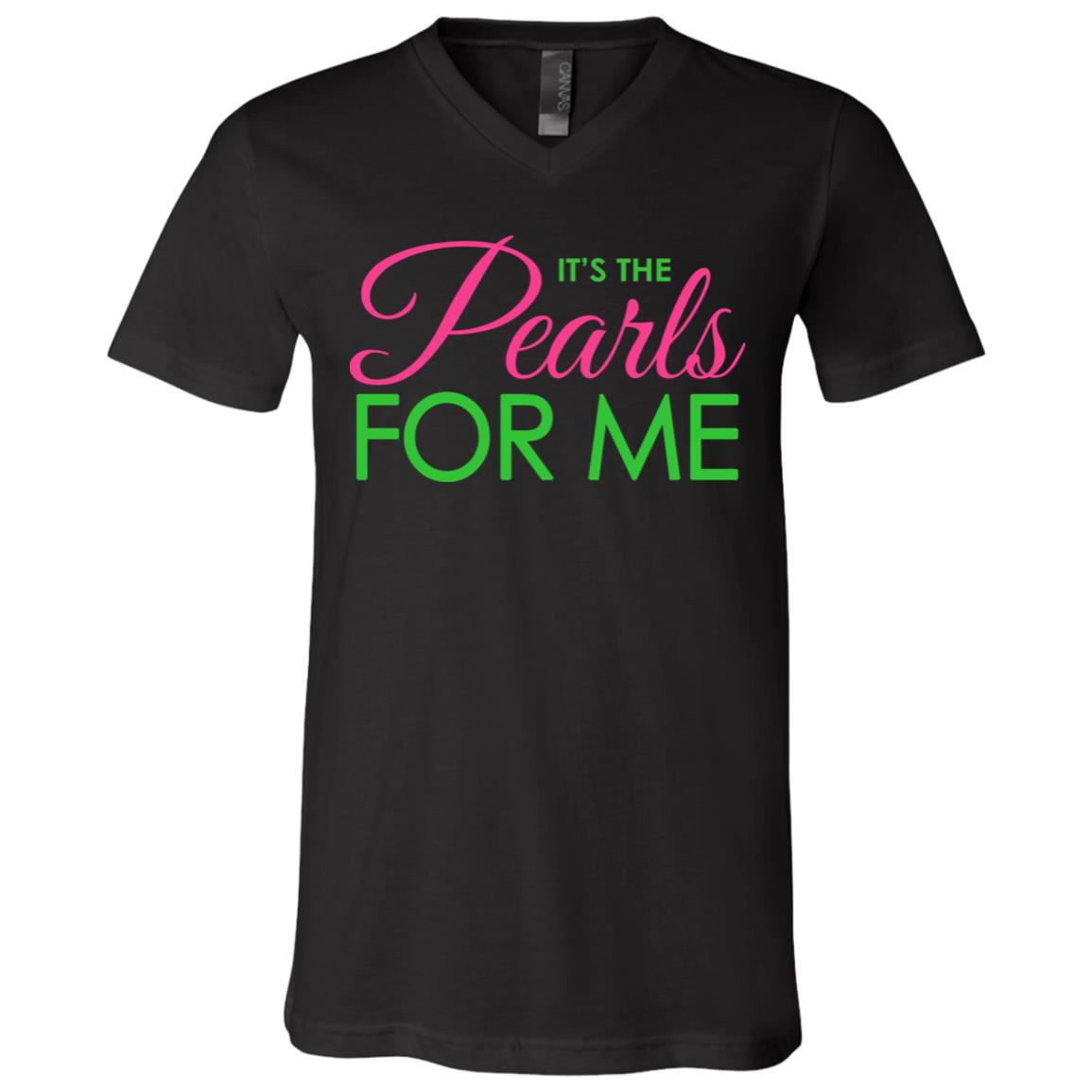 Kamala Harris Chucks T-Shirt - V Neck, Black, V-Neck T-Shirt