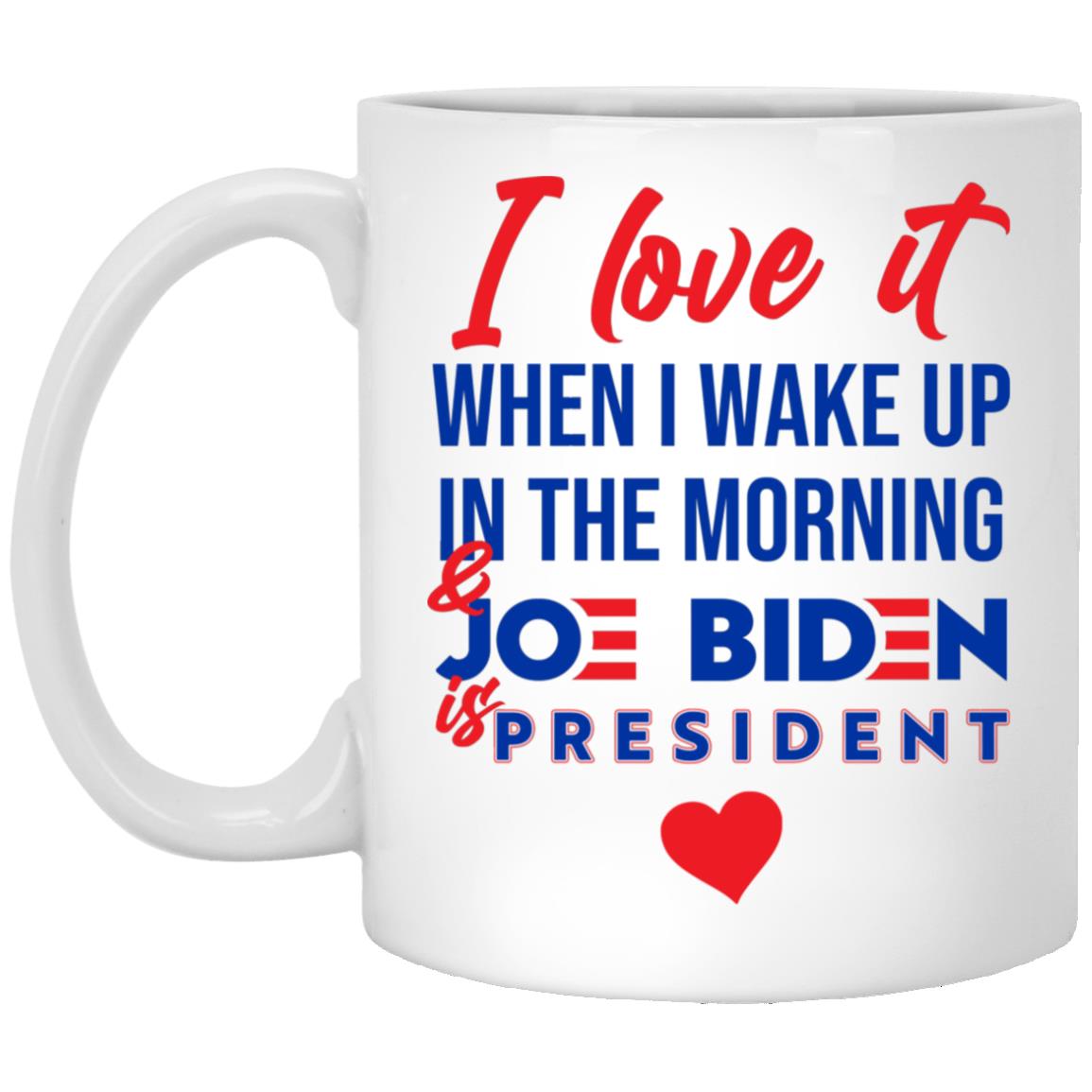 President Mug, White, 11 oz. White Mug