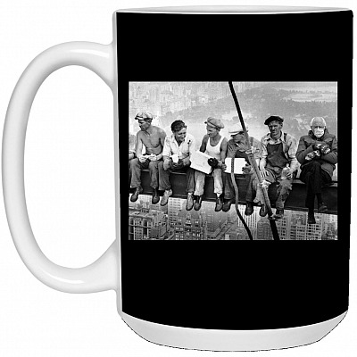 15 oz. White Mug