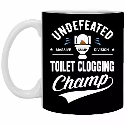 Massive Mug, Black, 11 oz. White Mug