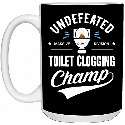 15 oz. White Mug
