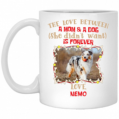 Personalized Photo Mom Mug, White, 11 oz. White Mug