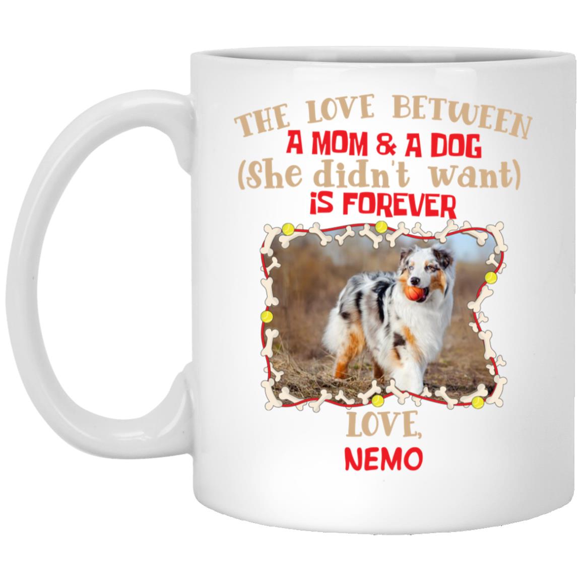 Personalized Photo Mom Mug, White, 11 oz. White Mug