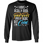 I Have Really Cool Tattoos Under, Black, Long Sleeve